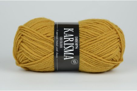 DROPS Karisma - 52 ciemna musztarda