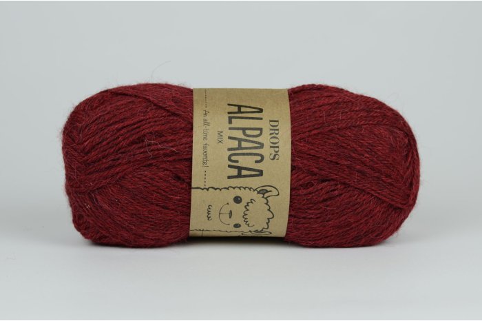 DROPS Alpaca - 3650 bordowy